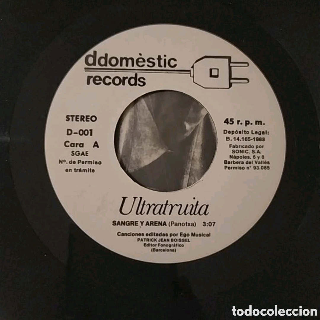 Discos de vinilo: Single Ultratruita - Foto 3