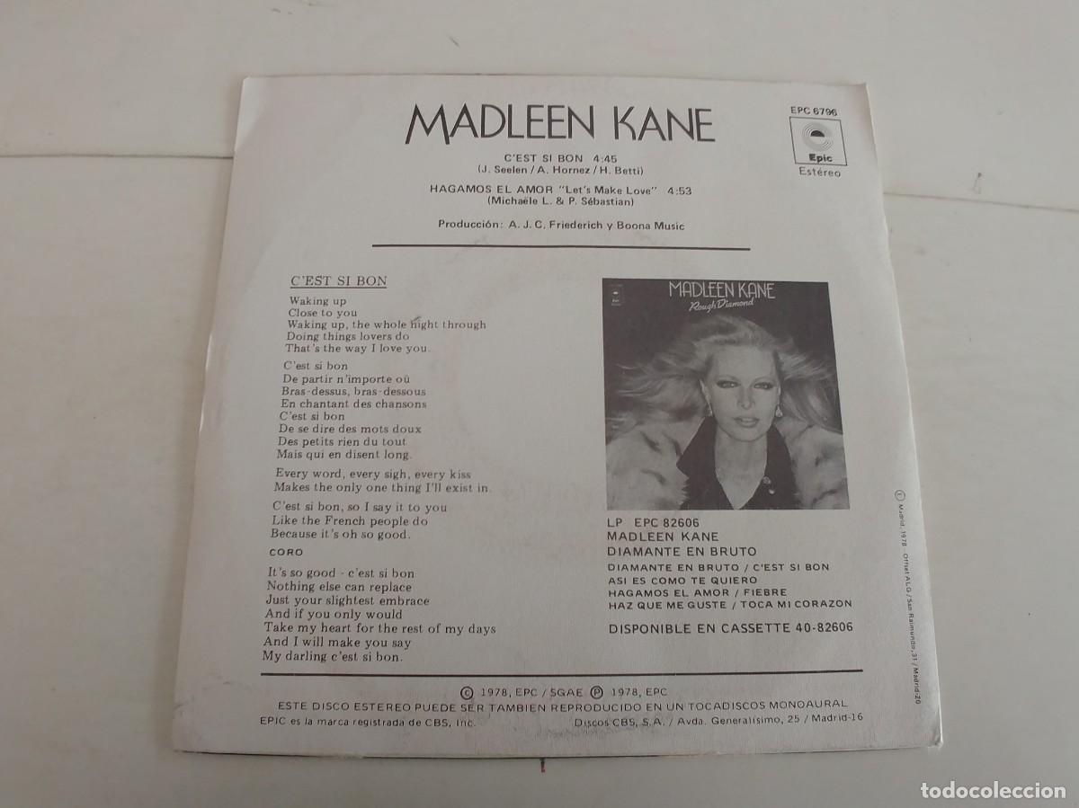 Discos de vinilo: MADLEEN KANE-SINGLE Cest Si Bon-NUEVO - Foto 2