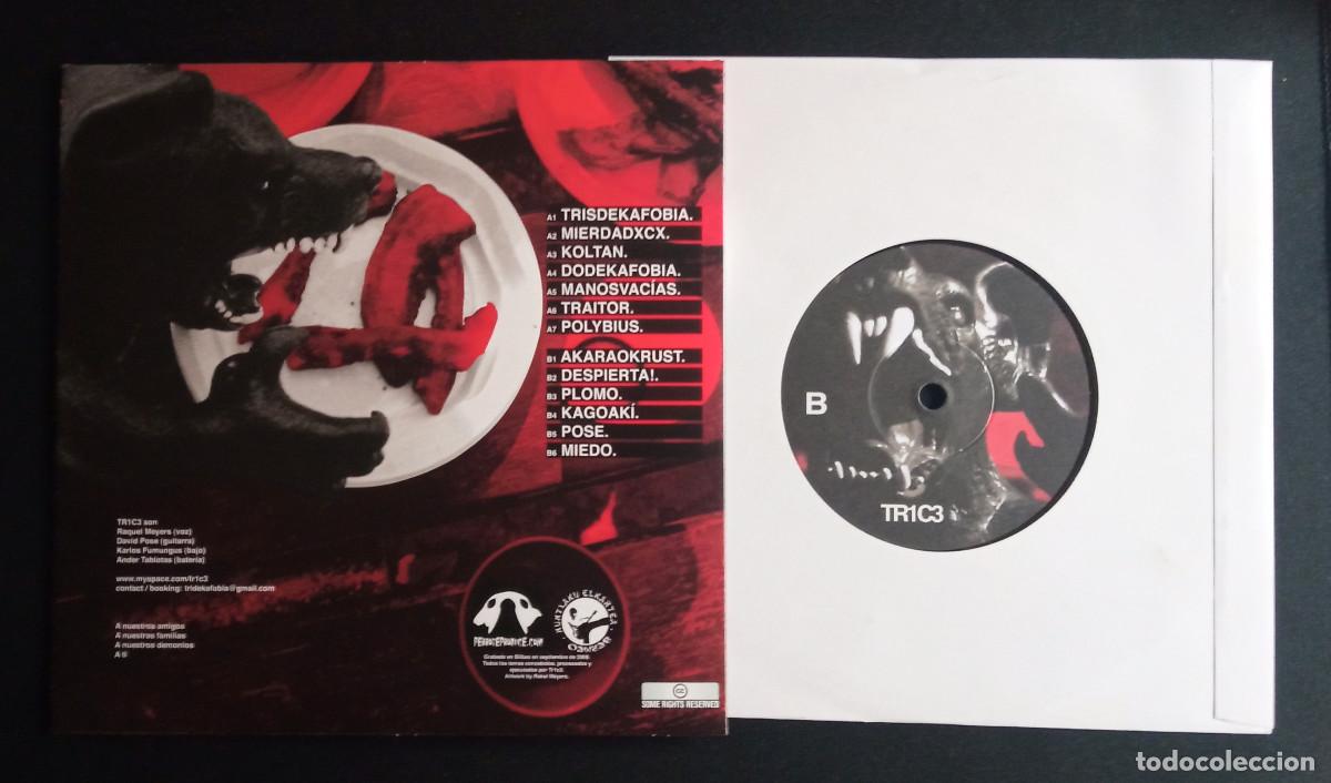 Discos de vinilo: TR1C3 - EP 2010 - HARDCORE PUNK - Foto 2