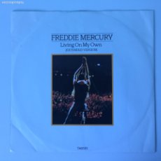 Discos de vinilo: FREDDIE MERCURY – LIVING ON MY OWN (EXTENDED VERSION) , UK 1985 CBS