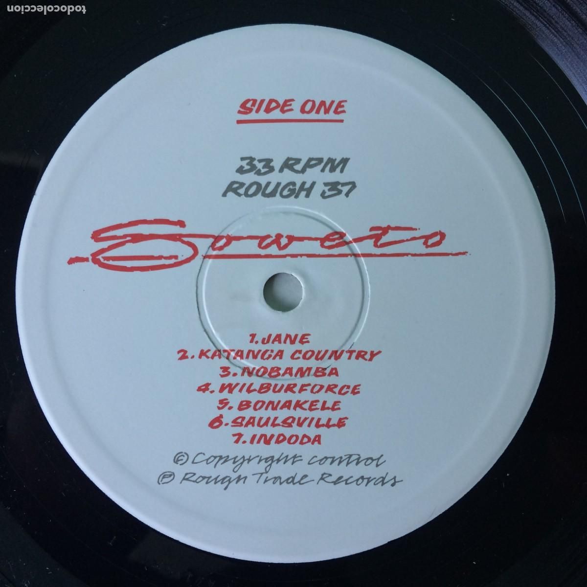 Discos de vinilo: Various &lrm;&ndash; Soweto , Germany 1982 Zensor - Foto 3