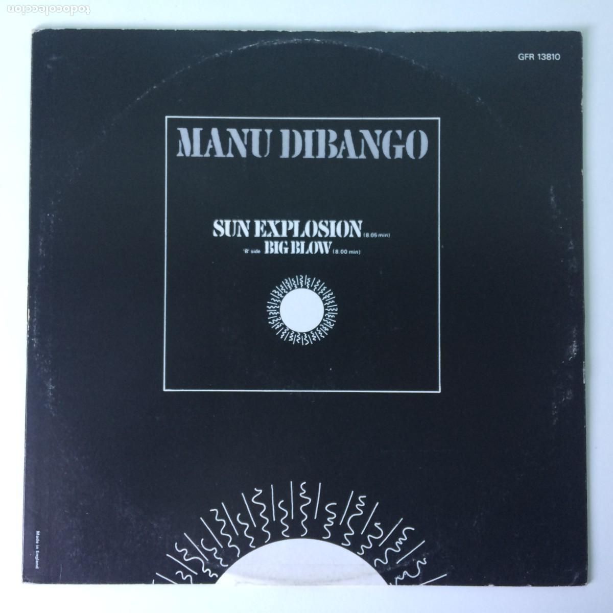 Discos de vinilo: Manu Dibango &lrm;&ndash; Sun Explosion , UK 1978 Decca Maxi - Foto 2