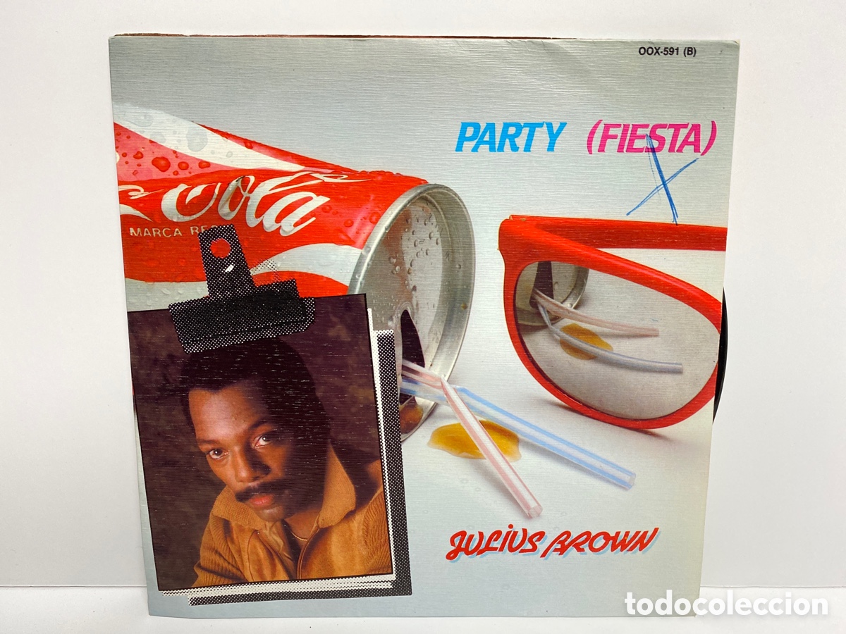 Discos de vinilo: Julius Brown - Party = Fiesta ( 7&rdquo;, Single) - Foto 1