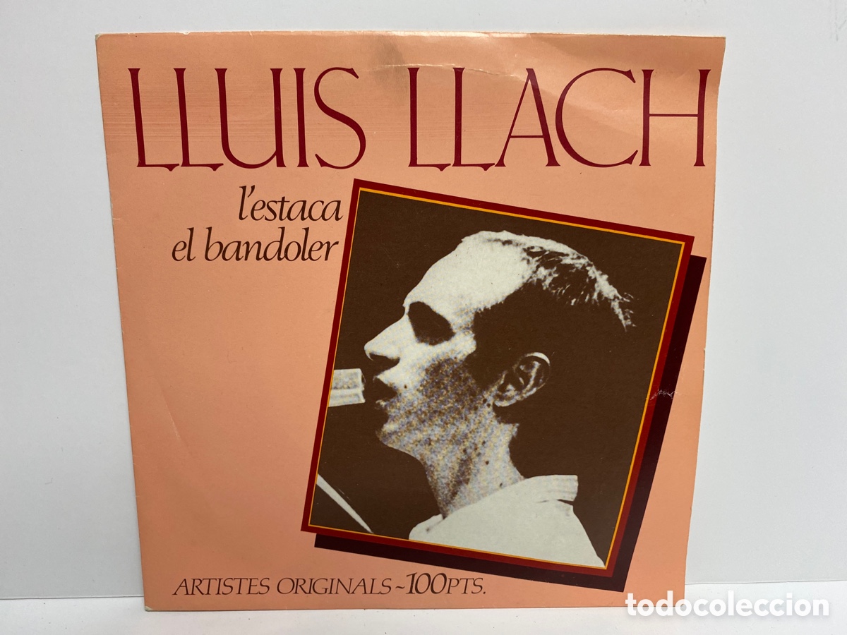 Discos de vinilo: Lluis Llach - Lestaca / El Bandoler (7&rdquo;, Single) - Foto 1