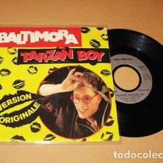 Discos de vinilo: BALTIMORA - TARZAN BOY - SINGLE - 1985. Lote 396121564