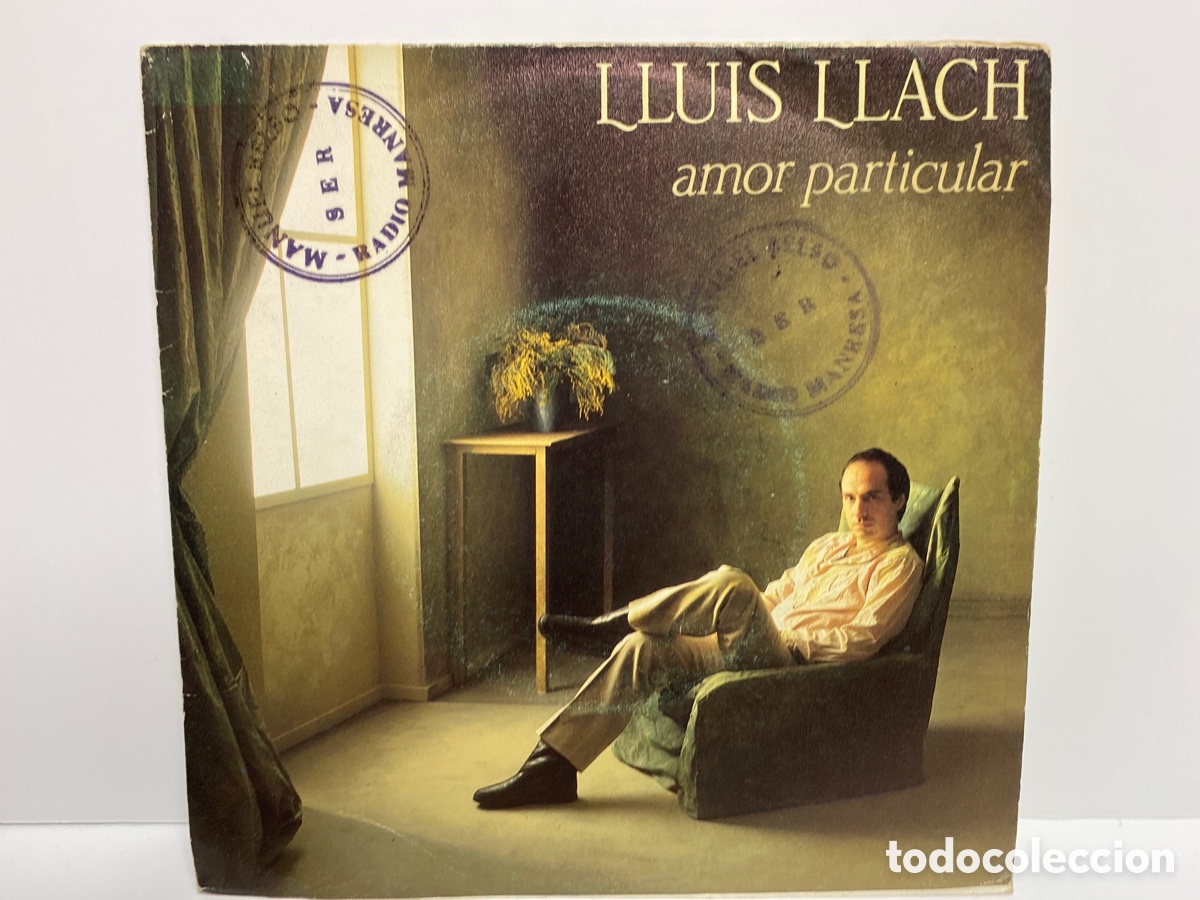 Discos de vinilo: Lluis Llach - Amor Particular (7&rdquo;, Single) - Foto 1