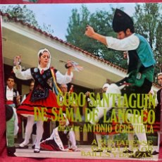 Discos de vinilo: CORO SANTIAGUIN DE SAMA DE LANGREO “AXUNTABENSE” 1964 NUEVO