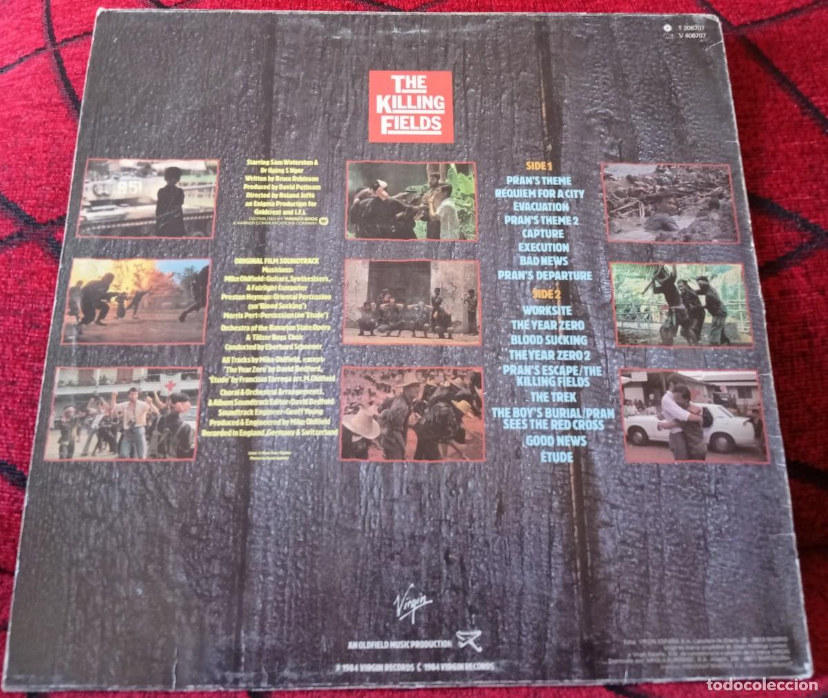 Discos de vinilo: MIKE OLDFIELD ** The Killing Fields ** VINILO LP ORIGINAL 1984 - Foto 2