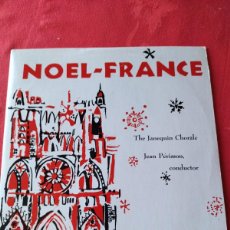 Discos de vinilo: NOEL FRANCE THE JANEQUEIN CHORALE.. Lote 396153449