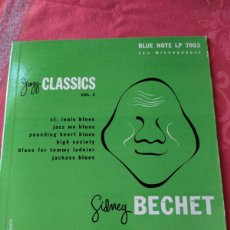 Discos de vinilo: SIDNEY BECHET, JAZZ CLASSICS VOL. 2, 1950. Lote 396156339