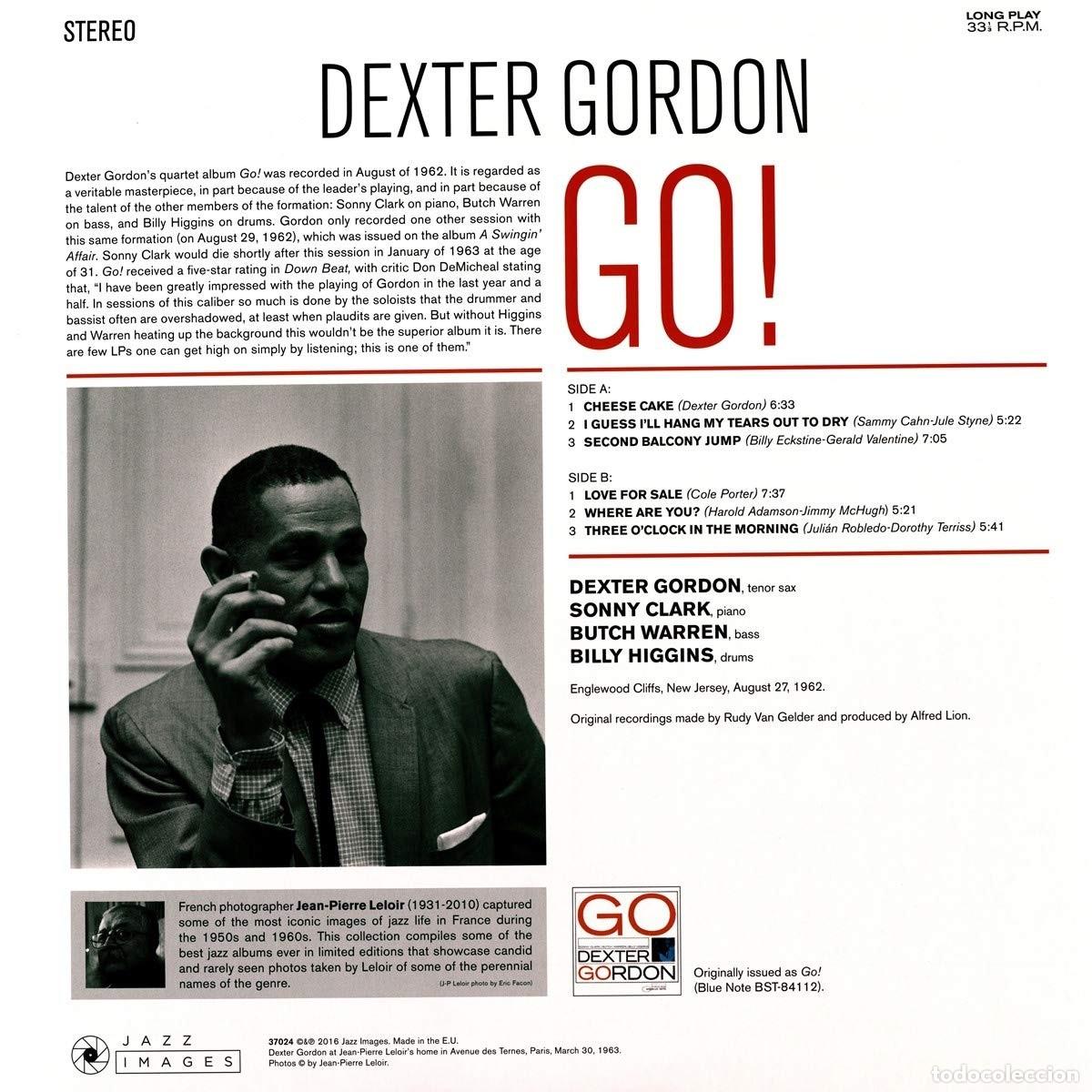 Discos de vinilo: Dexter Gordon &ndash; Go! - Foto 2