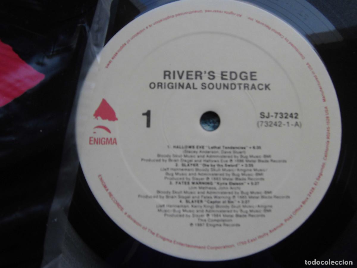 Discos de vinilo: River&acute;s edge Banda Sonora LP - Foto 4