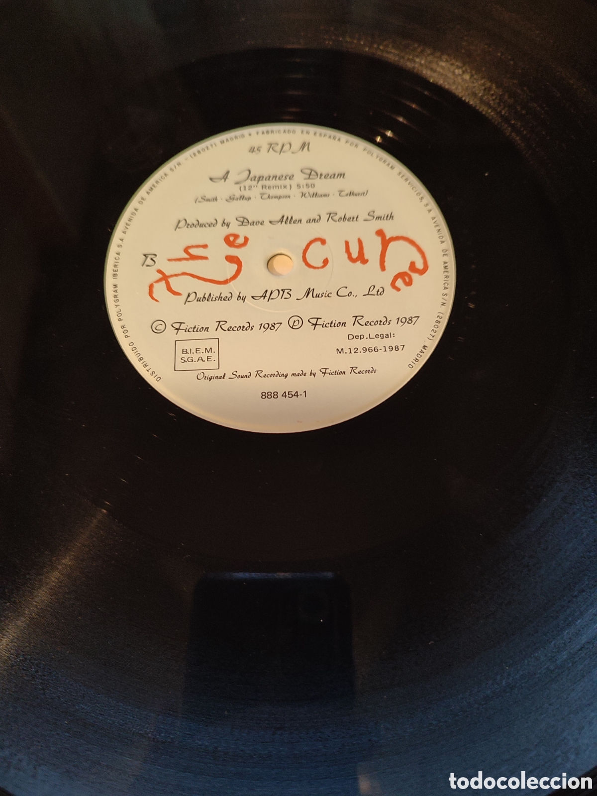 Discos de vinilo: The Cure - Why cant y be you? - Foto 3