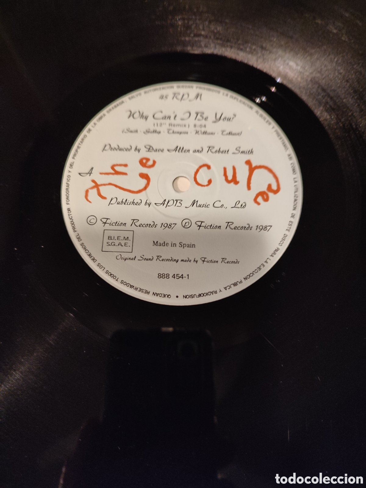 Discos de vinilo: The Cure - Why cant y be you? - Foto 4