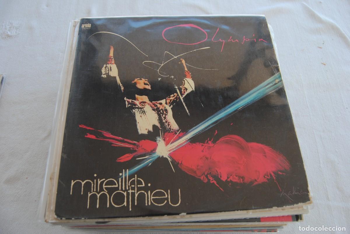 Discos de vinilo: Mireille Mathieu. a lOlympia. Ariola 1974. lp - Foto 1