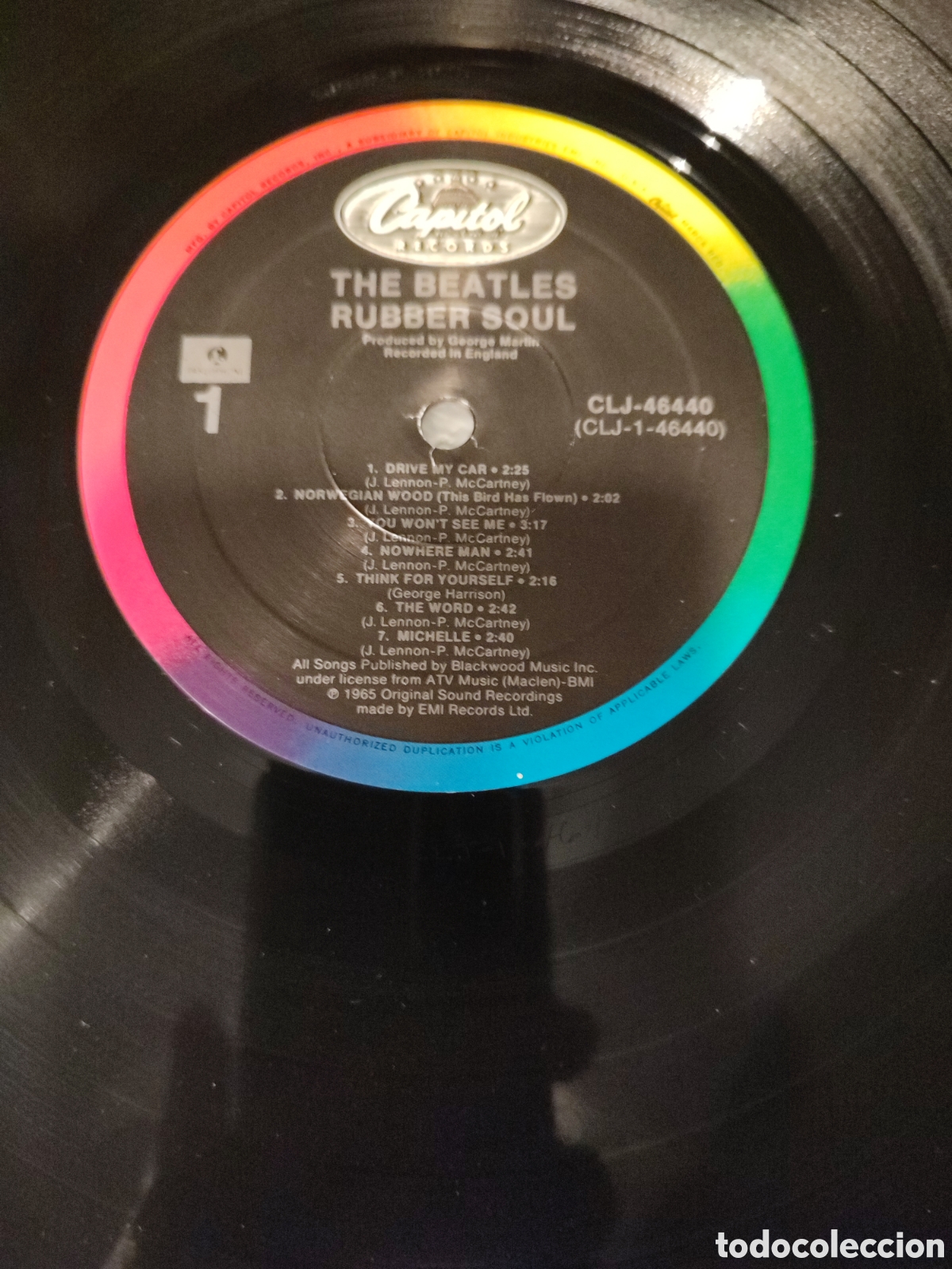 Discos de vinilo: The Beatles - Rubber Soul - Foto 3