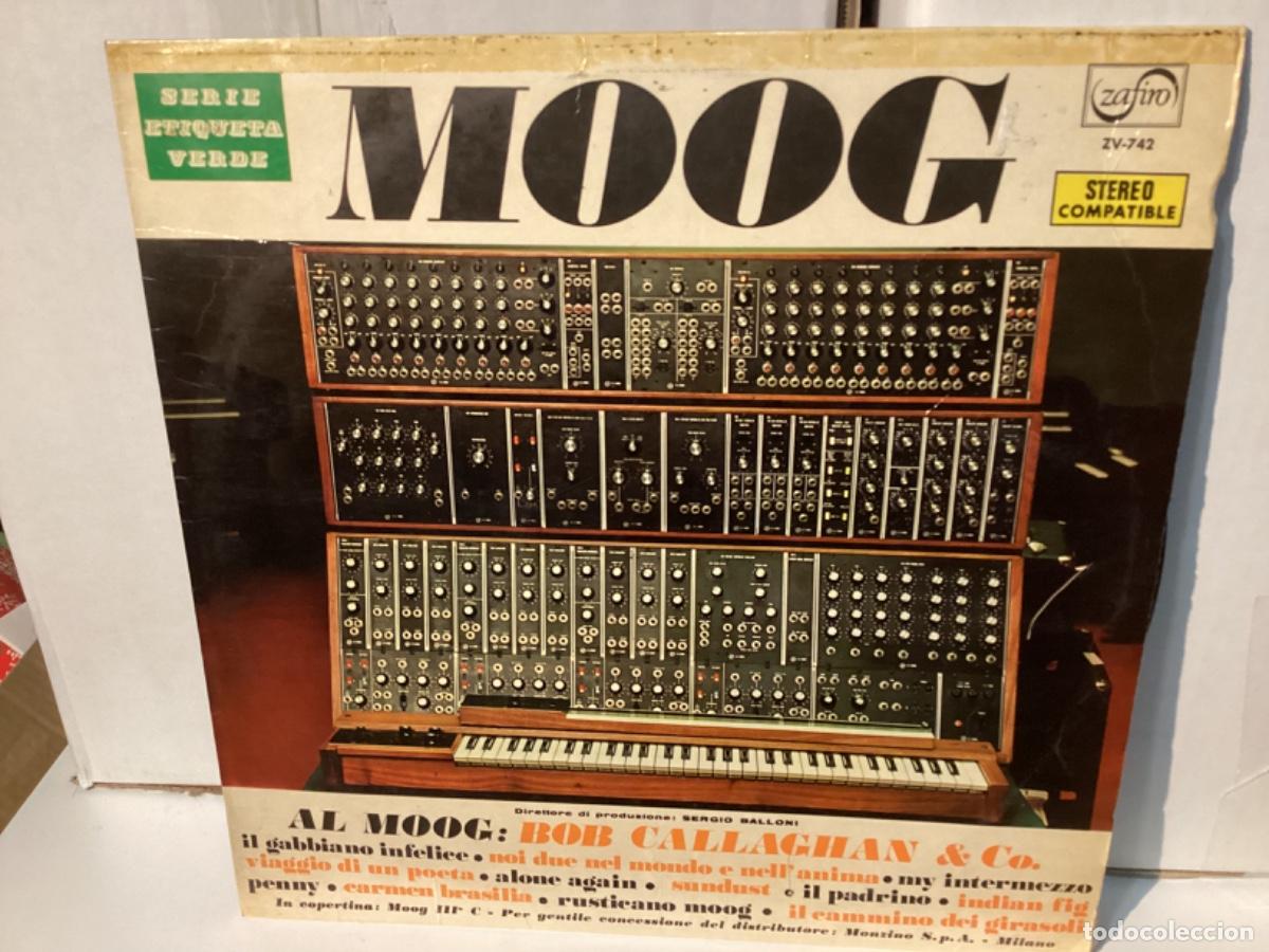 Discos de vinilo: Moog - Bob Callaghan Lp - Foto 1
