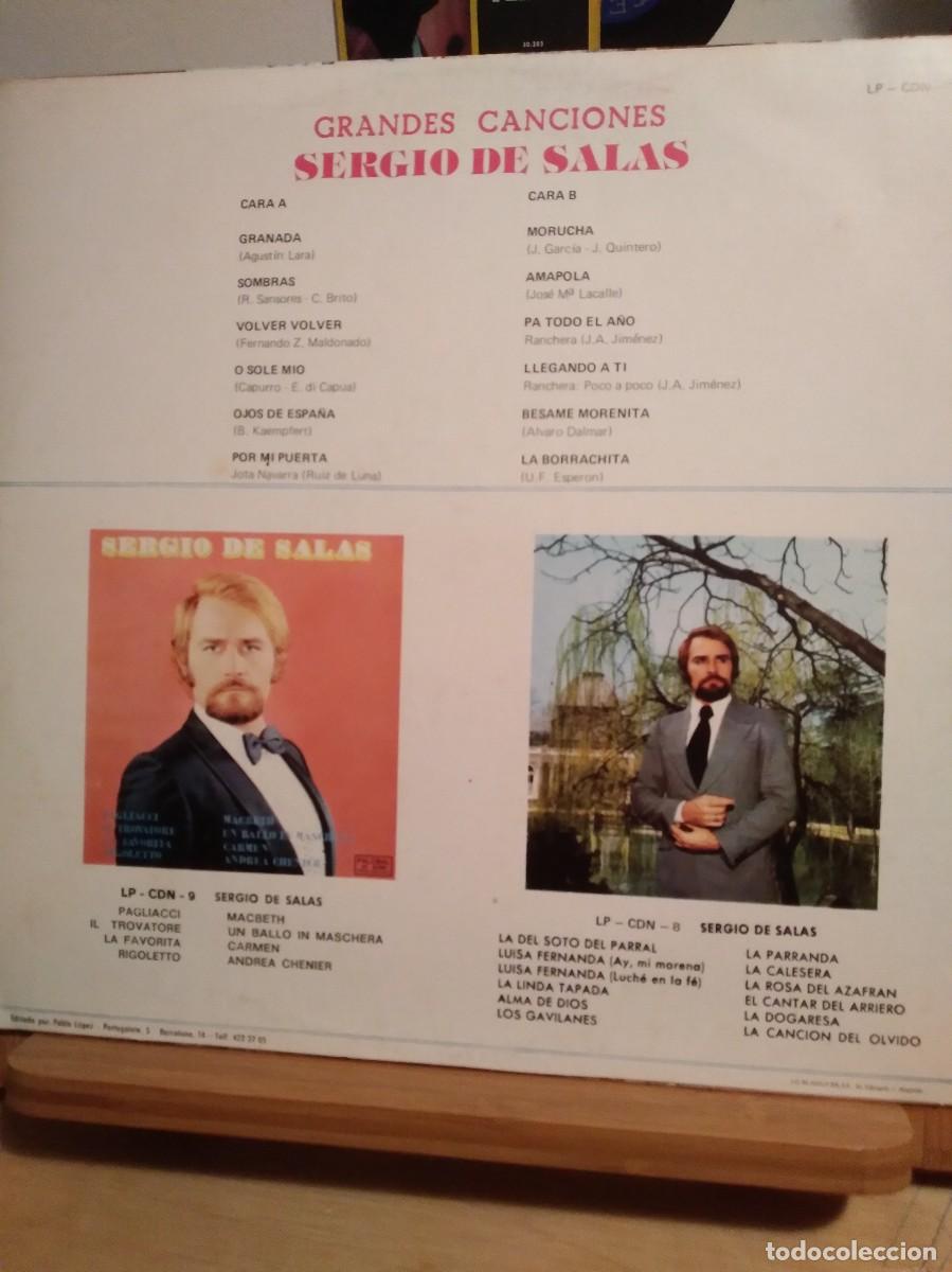 Discos de vinilo: Sergio de Salas-Grandes Canciones- - Foto 2