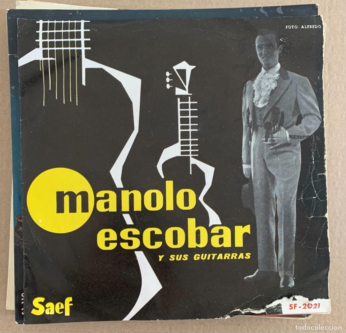 Discos de vinilo: MANOLO ESCOBAR EP SAEF RARO - Foto 1