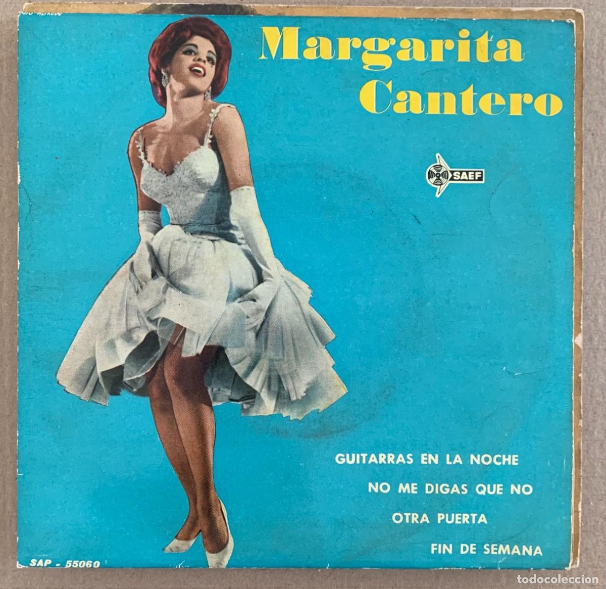 Discos de vinilo: MARGARITA CANTERO EP SAEF 1962 - Foto 1