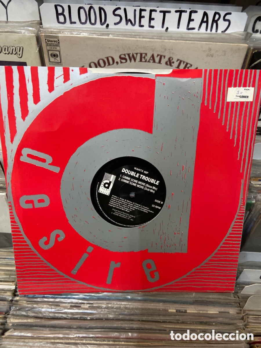 Discos de vinilo: Double Trouble gimme some more - Foto 1