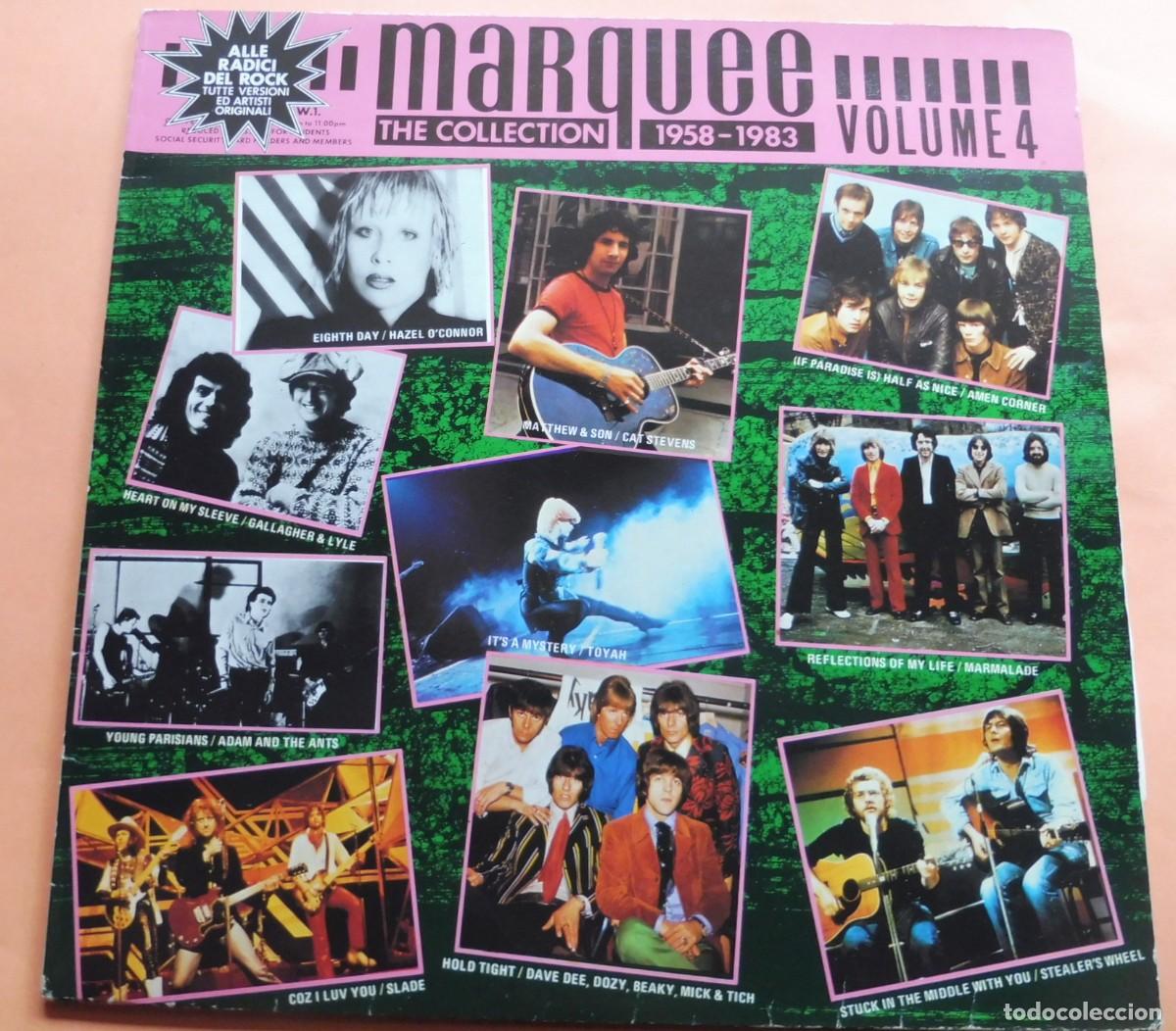 Discos de vinilo: LP - MARQUEE THE COLLECTION 1958-1983 VOL. 4 - SAFARI RECORDS - MADE IN ITALY