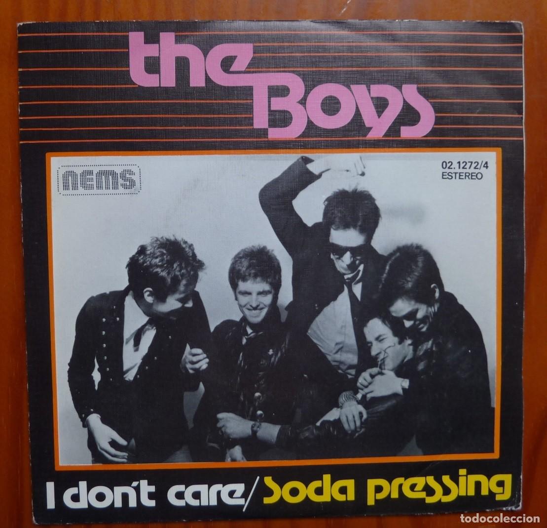Discos de vinilo: THE BOYS / I DONT CAVE / 1977 / SINGLE - Foto 1