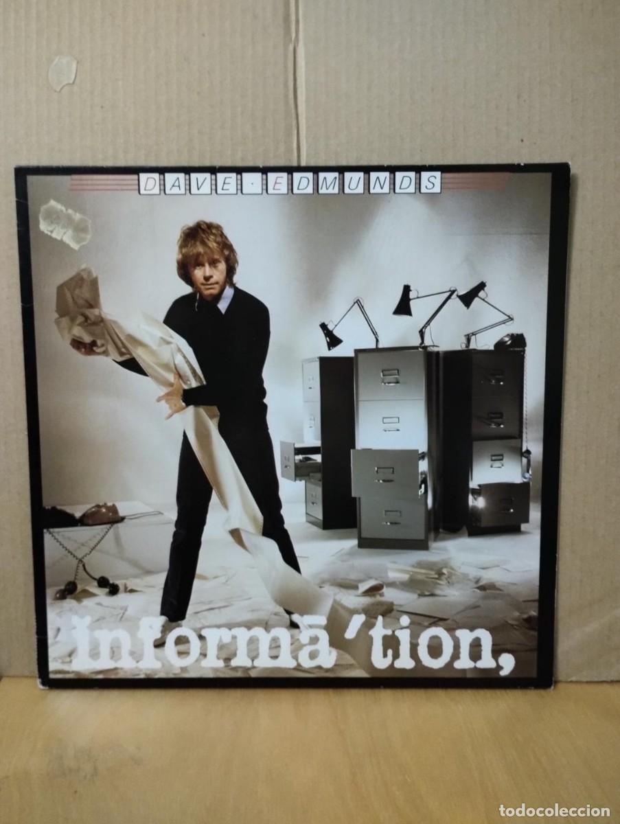 Discos de vinilo: DAVE EDMUNDS --- INFORMA&acute;TION - Foto 1