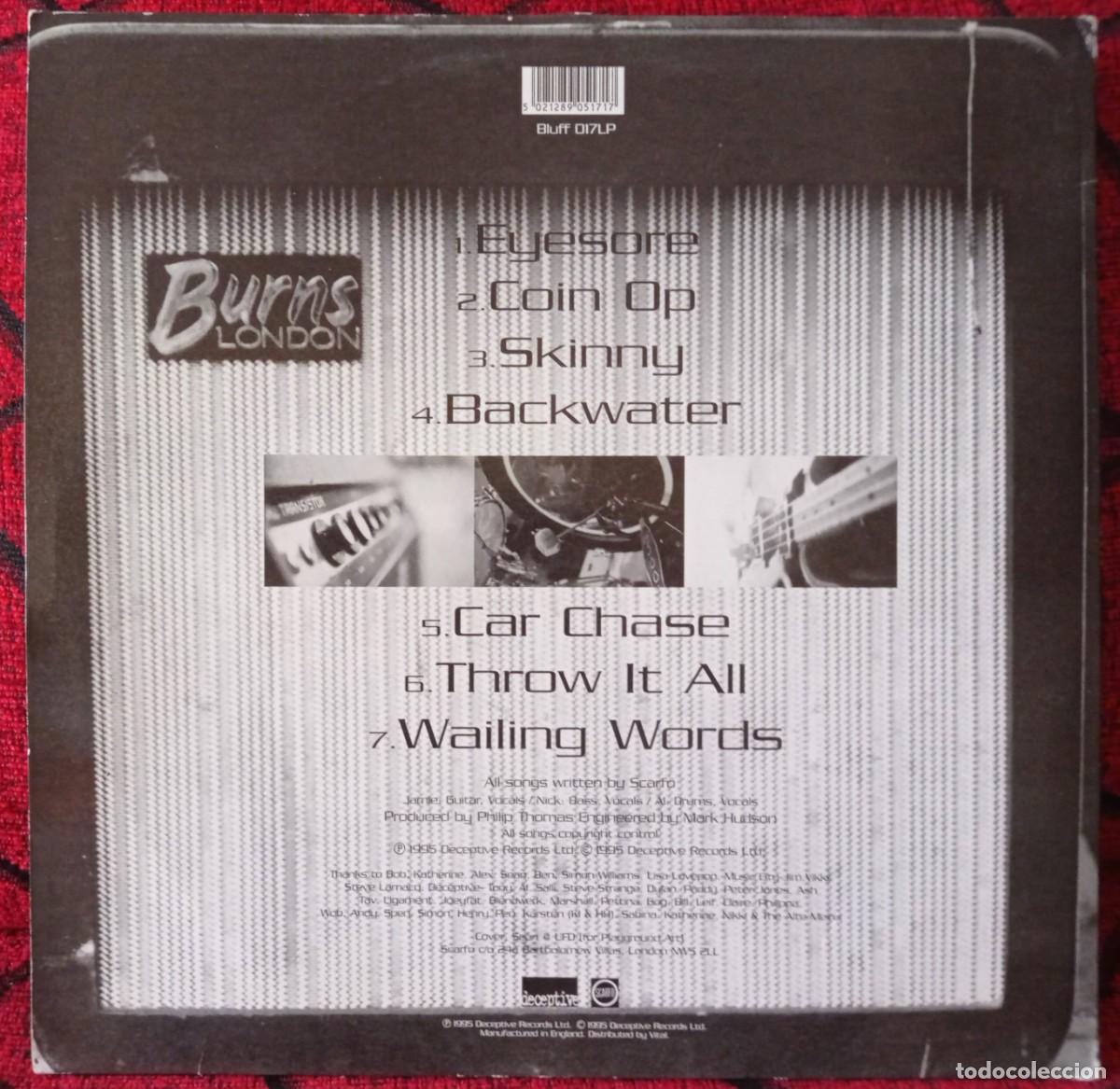 Discos de vinilo: SCARFO ** Same ** VINILO ORIGINAL 1995 UK MINI LP - Foto 2