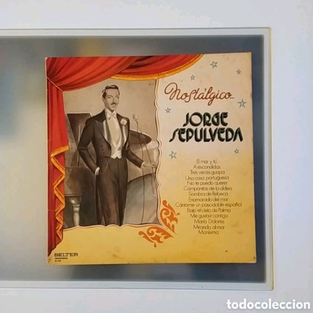 Discos de vinilo: Lp Jorge Sep&uacute;lveda. Nost&aacute;lgico vol. 1 - Foto 1