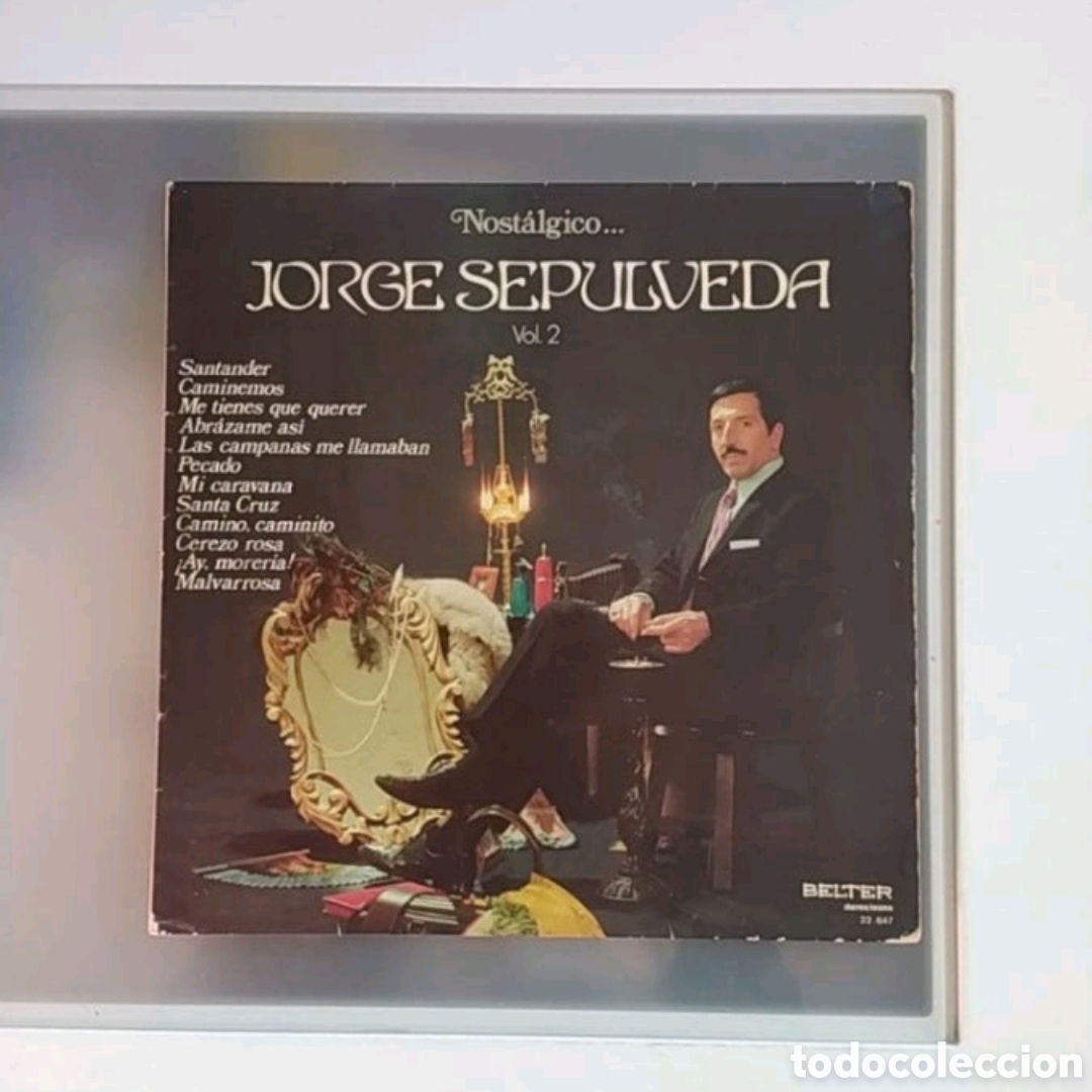 Discos de vinilo: Jorge Sep&uacute;lveda. Nost&aacute;lgico Vol. 2 - Foto 1