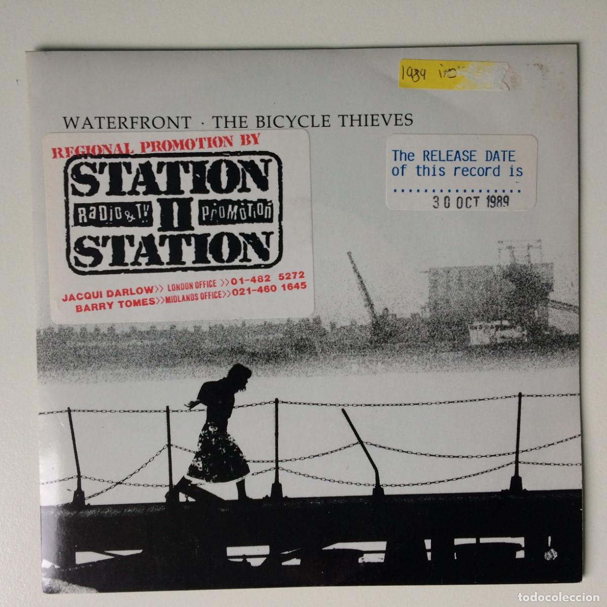Disques de vinyle: The Bicycle Thieves &lrm;&ndash; Waterfront / Tearing At Each Other's Hearts , UK 1989 Sun Zoom Spark
