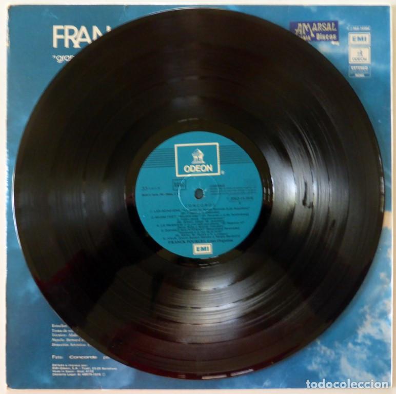 Discos de vinilo: Franck Pourcel. Concorde. Emi-Odeon, Spain 1975 LP - Foto 3