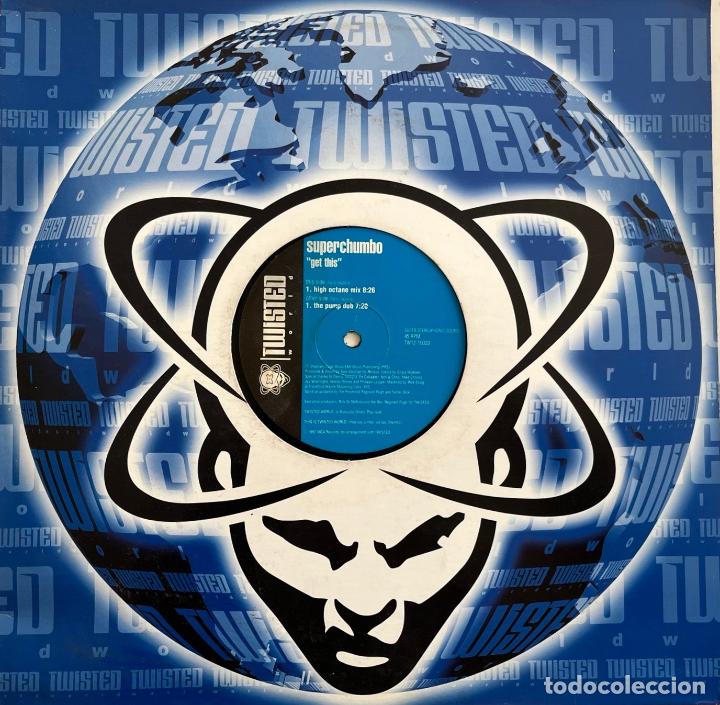 Discos de vinilo: SUPERCHUMBO, GET THIS. MAXI SINGLE 2 TEMAS - Foto 1