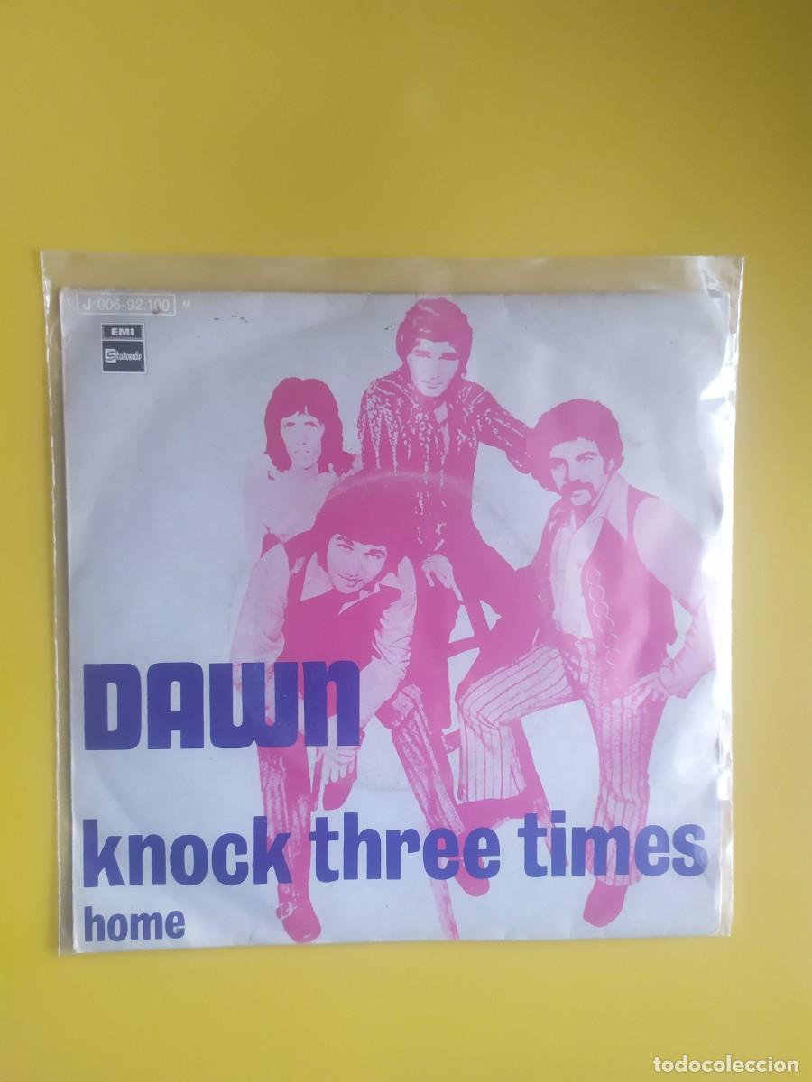 Discos de vinilo: Dawn - Knock three times / Home 1971 - Foto 1