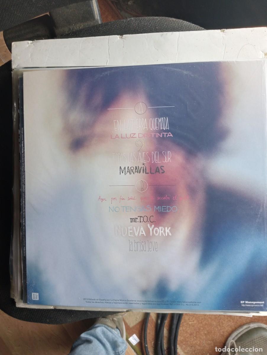 Discos de vinilo: fabian la brisa leve la luz distinta 2013 insert lp - Foto 2