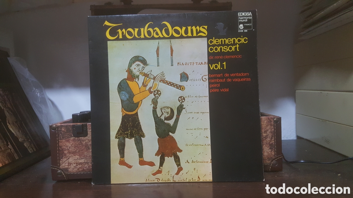 Disques de vinyle: VINILO TROBADOURS CELENSIC CONSORT VOL.1 EHM 396