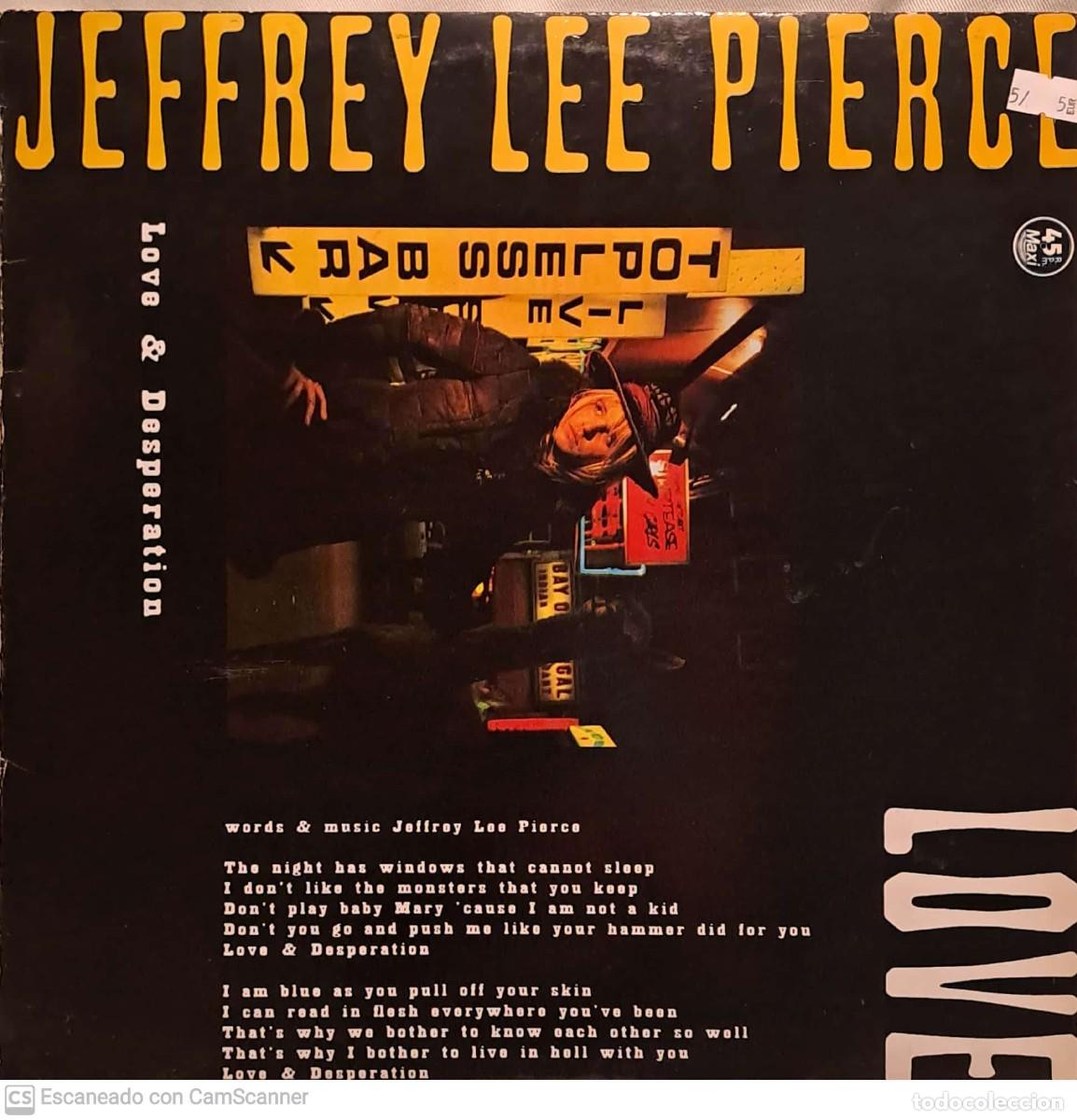 Discos de vinilo: Jeffrey Lee Pierce &lrm;&ndash; Love & Desperation - Foto 1