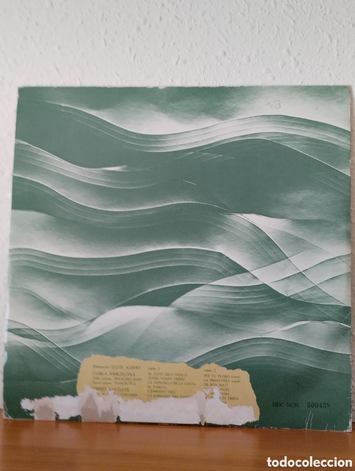 Discos de vinilo: LP Pep Ventura Sardanes - Foto 3