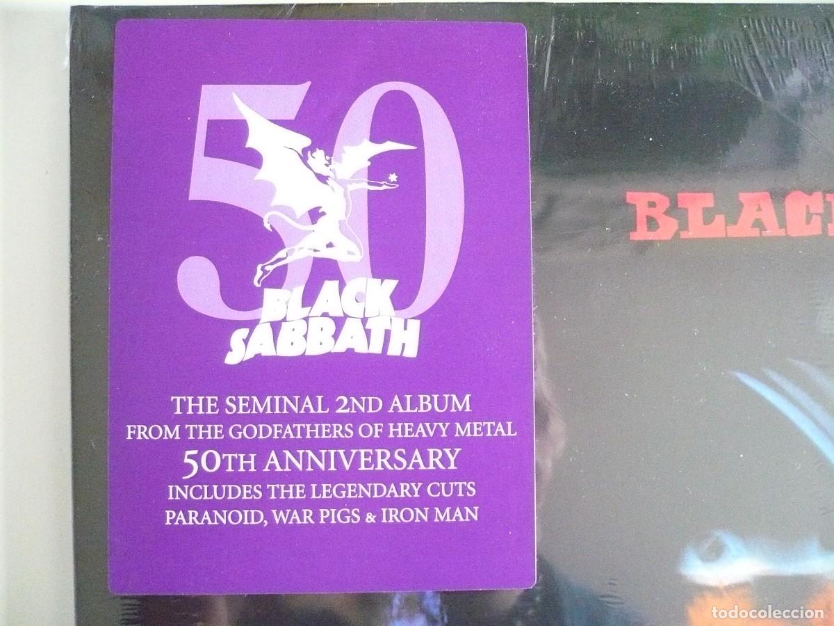 Discos de vinilo: LP BLACK SABBATH PARANOID -PRECINTADO- - Foto 2
