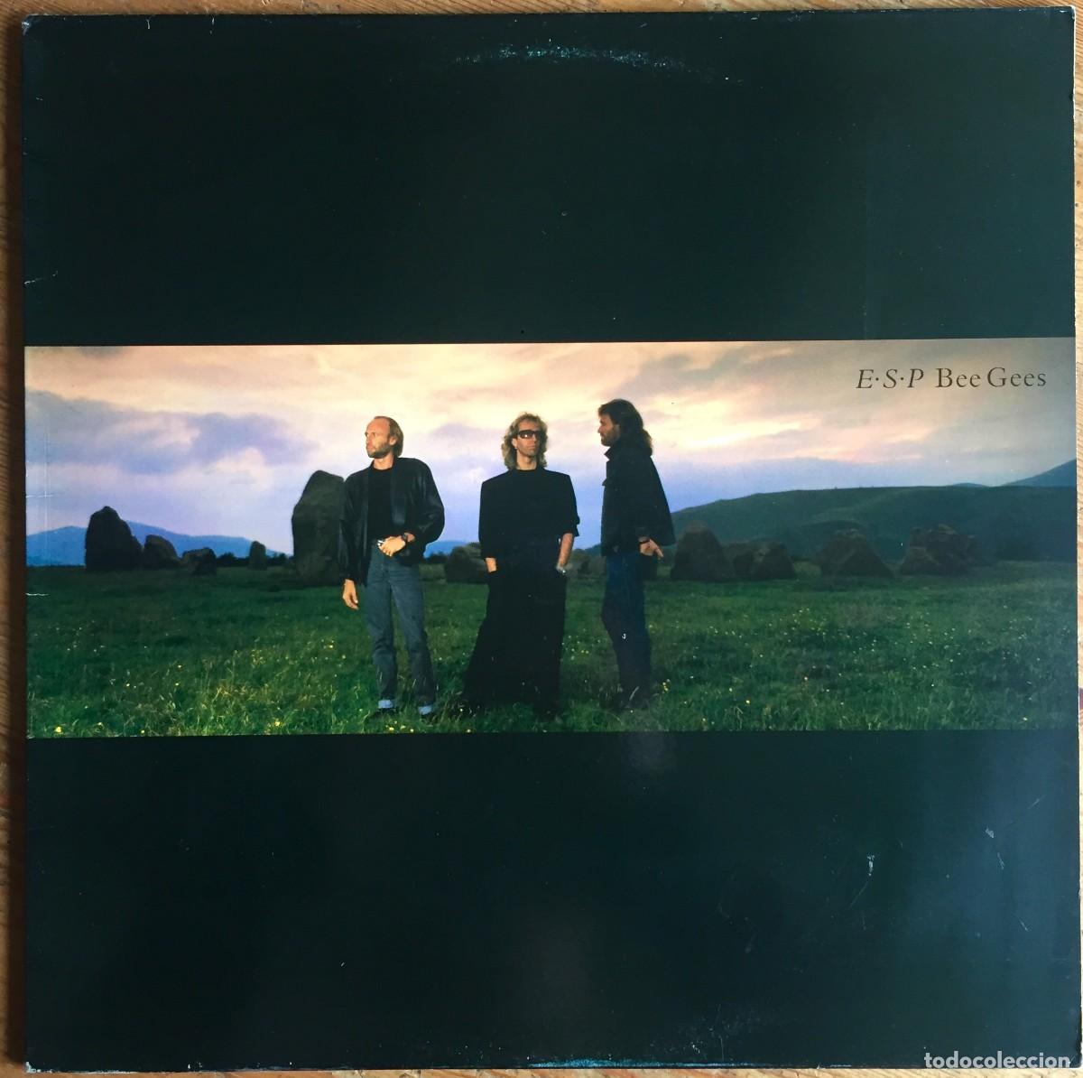 Discos de vinilo: BEE GEES : E-S-P [WARNER - ESP 1987] LP - Foto 1