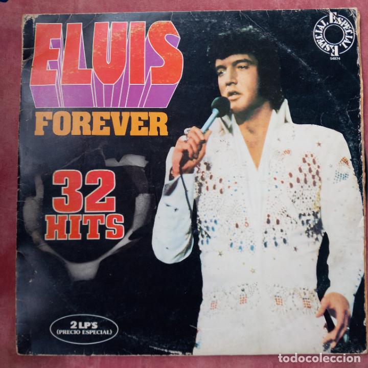 Discos de vinilo: ELVIS FOREVER 32 HITS lp SOLO 1 DISCO. - Foto 1