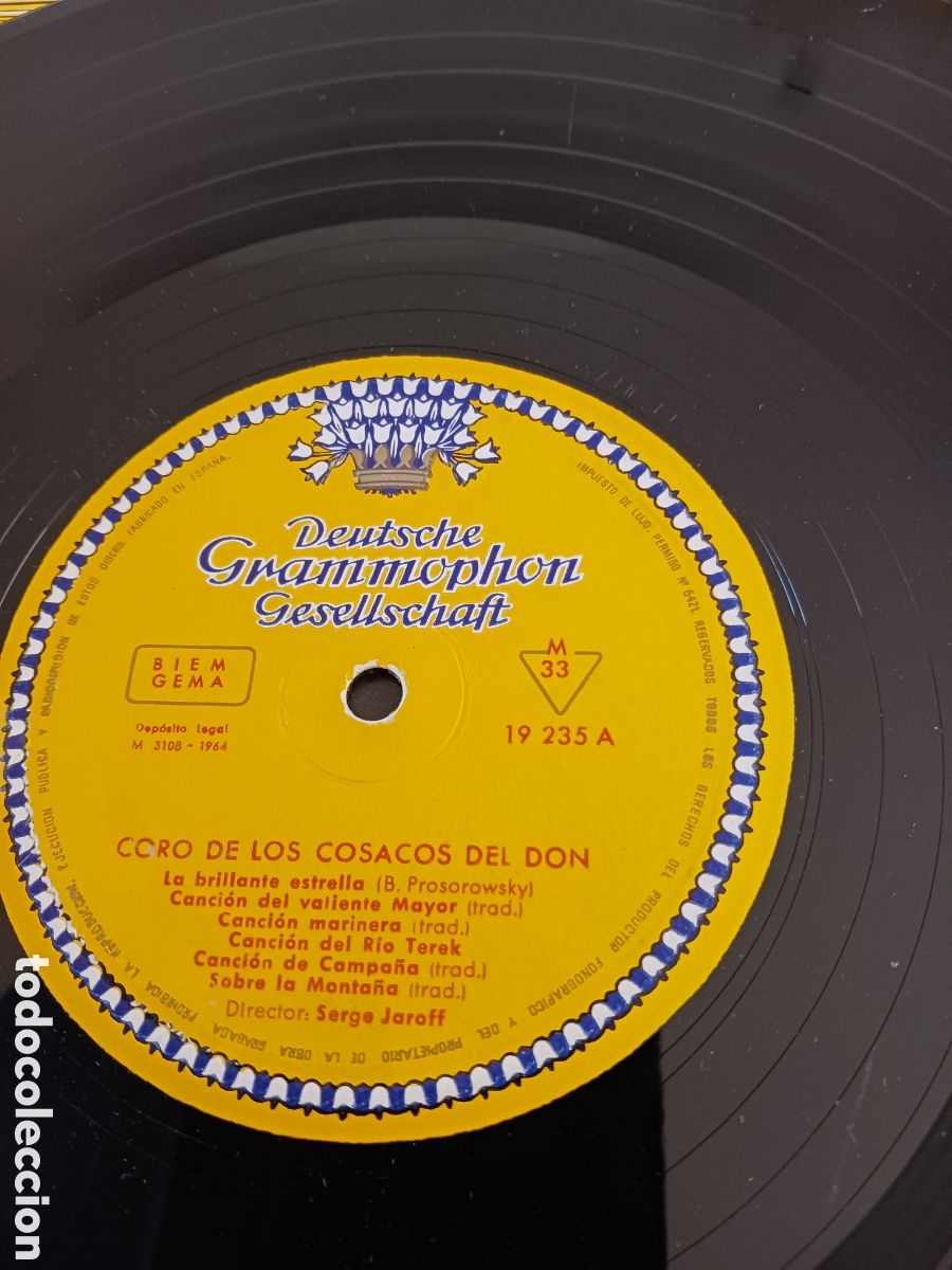 Discos de vinilo: Coro de los Cosacos del Don.Serge Jaroff - Foto 4