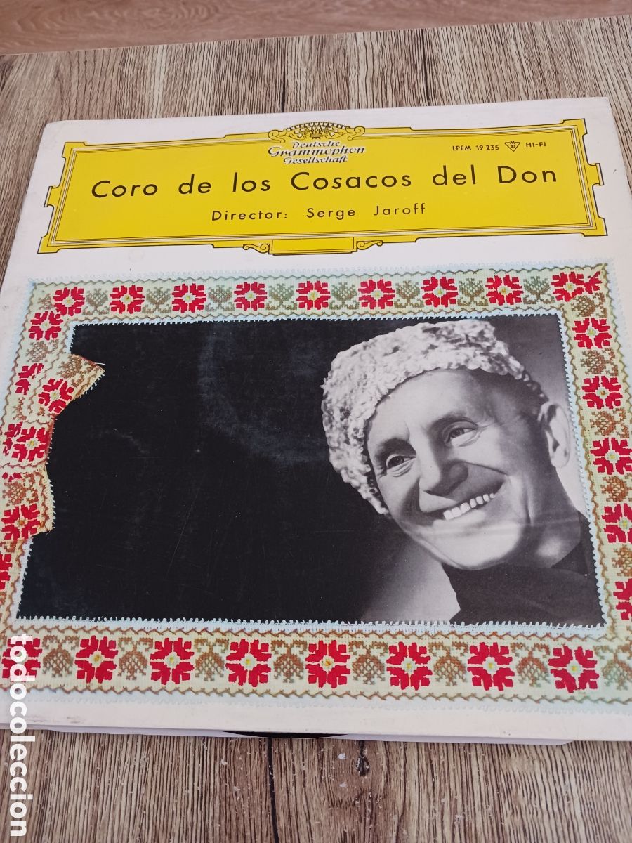 Discos de vinilo: Coro de los Cosacos del Don.Serge Jaroff - Foto 1