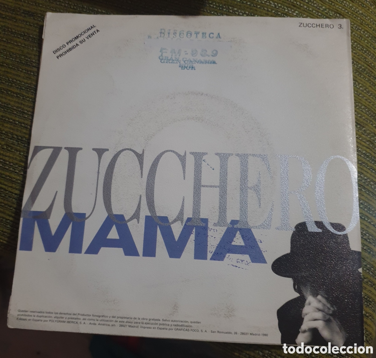 Discos de vinilo: Zucchero - mama - Foto 2