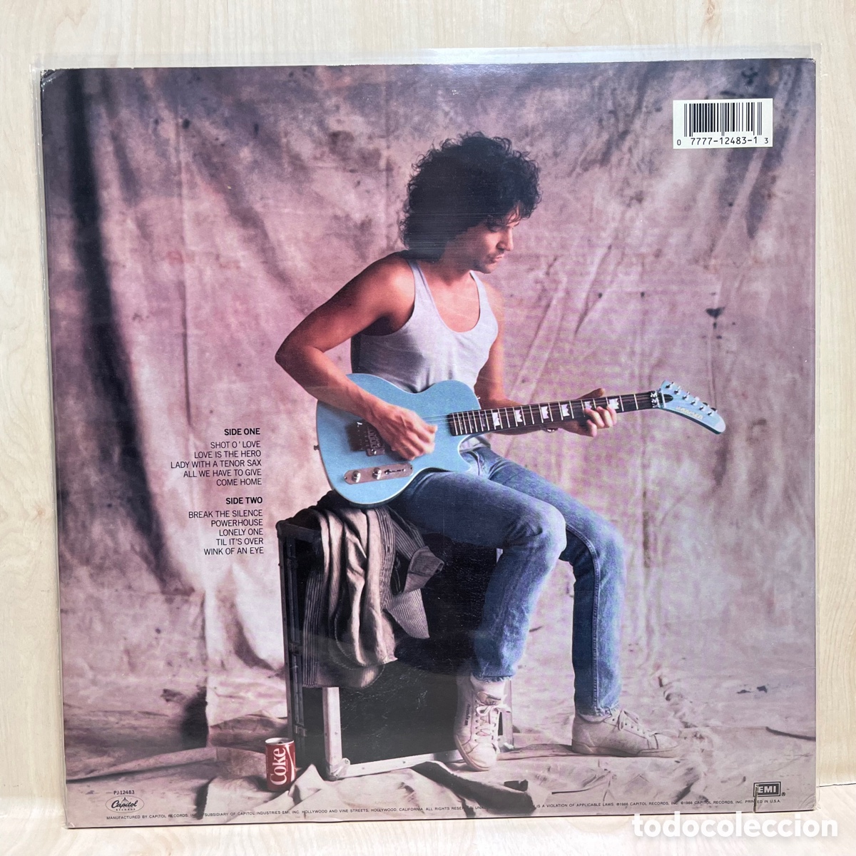 Discos de vinilo: Billy Squier - Enough Is Enough (LP, Album) - Foto 2