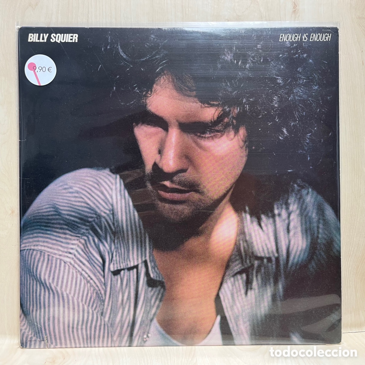 Discos de vinilo: Billy Squier - Enough Is Enough (LP, Album) - Foto 1