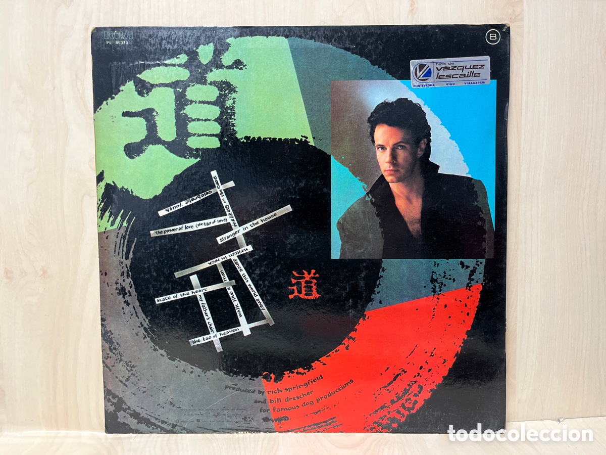 Discos de vinilo: Rick Springfield - Tao (LP, Album) - Foto 2