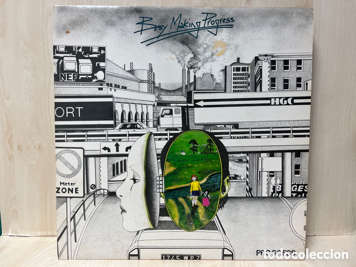 Discos de vinilo: Progress - Busy Making Progress (LP, Album) - Foto 1