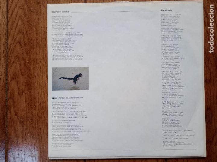Discos de vinilo: Gerard Manset - prisonnier de linutil - Foto 4